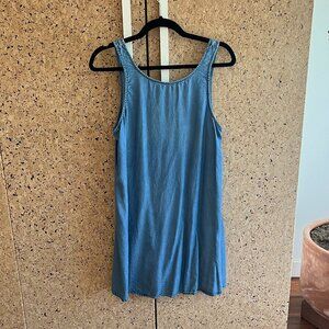Chambray Boutique Mini Dress